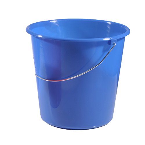 10 Liter Putzeimer mit Skala Eimer Kunststoff Wassereimer Wischeimer Scheuereimer (5-10Liter)