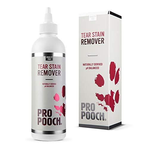 Pro Pooch Tear Stain Remover | Augenschleimentferner für Hunde | Entfernt sanft Augenschleimrückstände und verhindert Flecken | Keine schädlichen Chemikalien