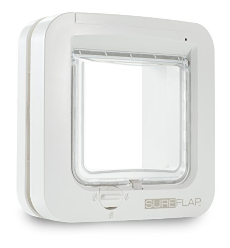 SureFlap Mikrochip Katzenklappe, weiß