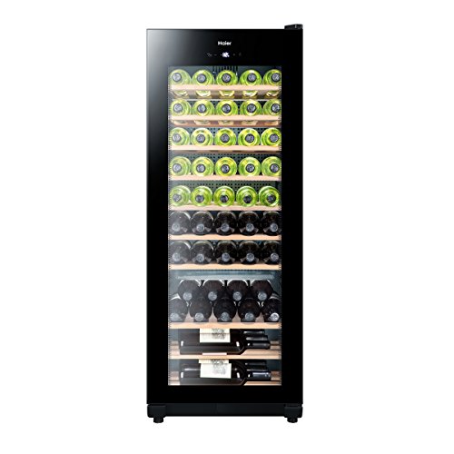 Haier WS50GA Weinkühlschrank / 127 cm Höhe/LED Display zur Temperatureinstellung, Temperaturalarm