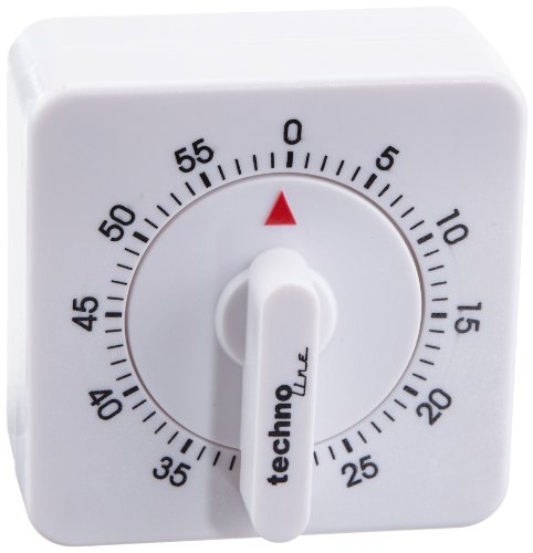 Technoline KZW Analog Kurzzeitwecker weiß