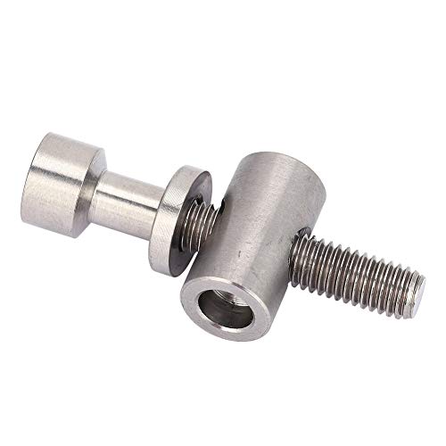 Fahrradschrauben - M5 Titanium Alloy Round Head Feste Schraube for Fahrradsattelstütze Fahrradsattelrohr (Farbe : Titanium M5 x 30)