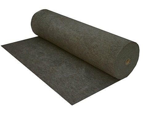 Teichvlies Teich Schutzvlies Teichschutzvlies Poolvlies für Teichfolie 300g 500g 1000g verschiedene Mengen (3m, graun 300g 2m breit)