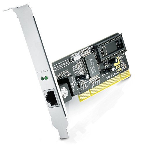 CSL - Gigabit LAN PCI Netzwerkkarte/Fast Ethernet Adapter 10/100/1000