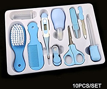 Baby-Gesundheitspflege-Set, erstes Pflege-Set, Baby-Nagelpflege, praktischer Klipper, Baby-Bürste für den täglichen Gebrauch