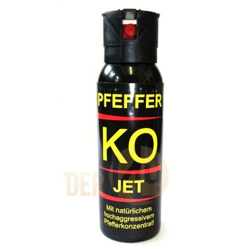 2 Dosen Profi Pfefferspray Ballistol KO-JET 100 ml - Sprühstrahl mit bis zu 5 m Reichweite