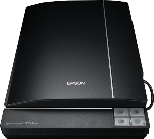 Epson Perfection V370 Photo Flachbett-Scanner (USB-Anschluss) schwarz