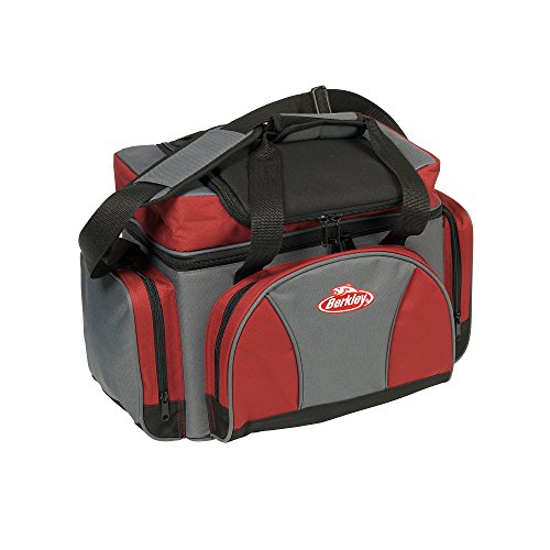 Berkley Gerätetasche Bag System inkl. 4 Boxen Rot/Grau