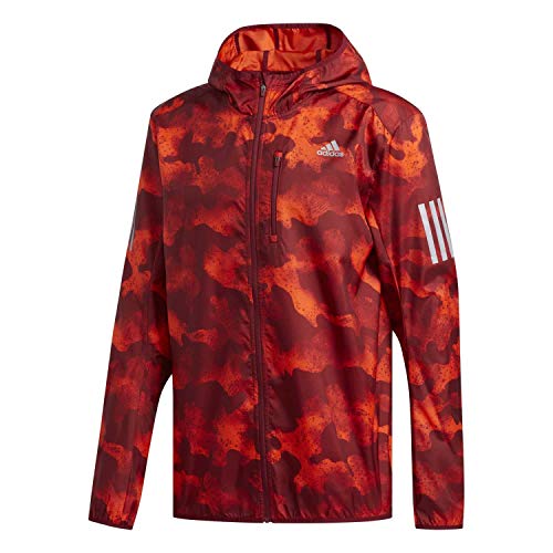 adidas Performance Own The Run Laufjacke Herren orange/rot, M