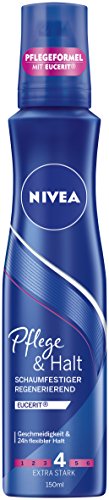 Nivea Extra Stark Pflege & Halt Schaumfestiger, 3er Pack (3 x 150 ml)