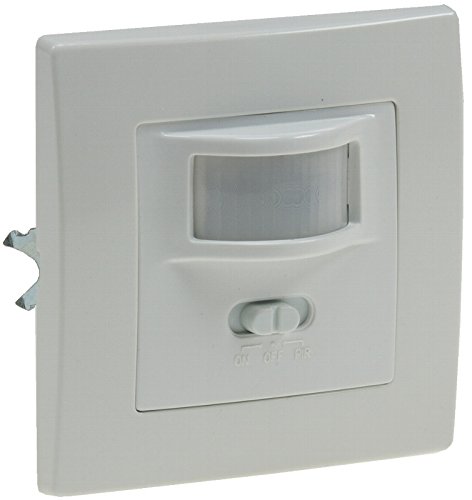 Chilitec 21251 Unterputz PIR-Bewegungsmelder 160° LED geeignet, 2-Draht Technik, weiß