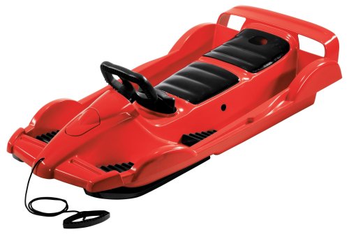 Schlitten Alpen Double Race, Rot, Rot, 1size, 681447