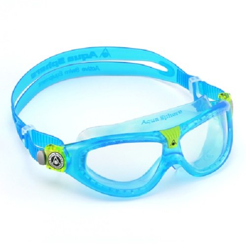 Aqua Sphere Seal Schwimmbrille Mädchen, Mädchen, Seal, Bleu / Lens Claire, 6-12 Jahre