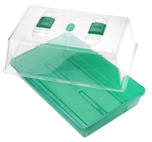 Connex Zimmer-Treibhaus 38 x 24 x 18 cm/Zimmergewächshaus/Pflanzenaufzucht/Mini-Gewächshaus/Anzuchtkasten/FLOR79045