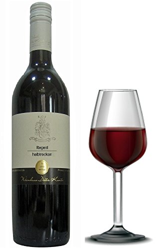 Weinhaus Dieter Kuntz Regent Rotwein 2017 halbtrocken (3x0,75l)