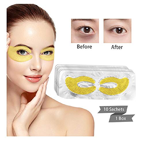 Augenpads Augen Patches Eye Care Mask Feuchtigkeitsspendende Anti Aging Pads Augenbehandlung Maske für geschwollene Augen Behandlung Dark Circle Anti-Falten-Augenpflaster Eye Gel Pads Eye Mask