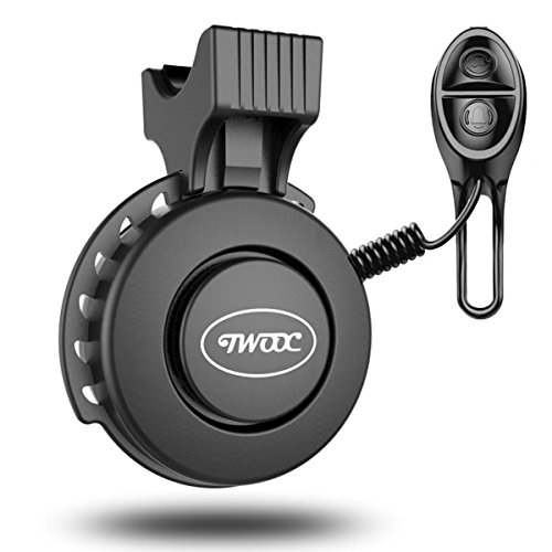 Fahrradklingel USB Wiederaufladbar, wasserdichte Fahrrad bell, Baonuor Elektronisches Lenker Bell Ring für Mountainbike