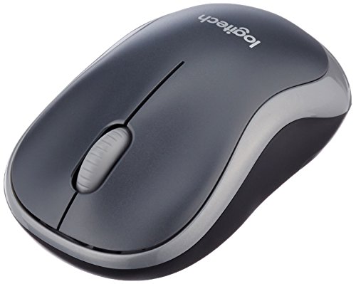 Logitech M185 Maus schnurlos grau