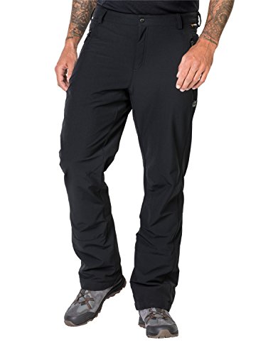 Jack Wolfskin Herren Softshellhose Activate, black, 58, 1500062-6001058