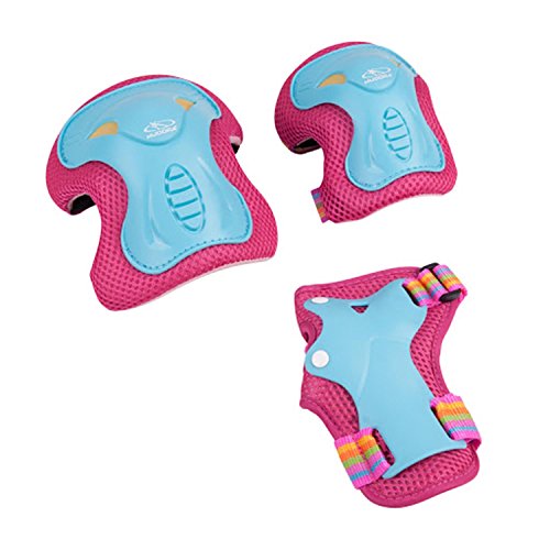 HUDORA Protektoren Kinder Skate Wonders, Protektoren-Set Inliner, Gr. S, 83317