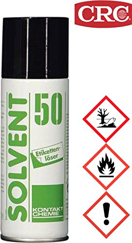 KONTAKT CHEMIE 81009 Solvent 50 Etikettenlöser, 200 ml