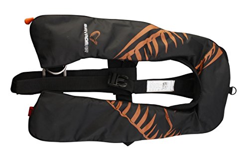 Savage Gear Live Vest Automatic 150N Schwimmweste schwarz