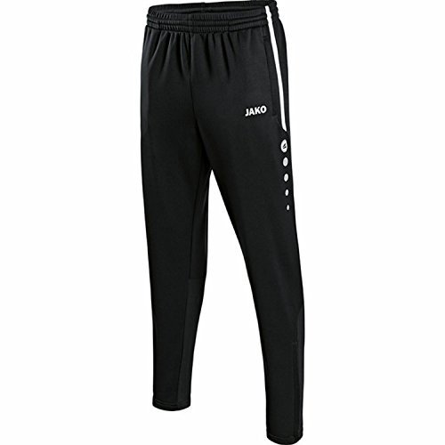Jako Herren Trainingshose Active, schwarz/weiß, L, 8495-08