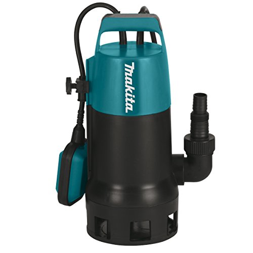 Makita PF1010  elektrische Tauchpumpe, Schmutzwasser bis 35 mm Partikelgröße, 1100 W