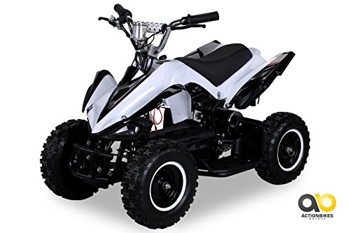 Mini Elektro Kinder Racer 800 Watt ATV Pocket Quad (weiß)