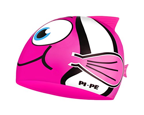 PI-PE Kinder Badekappe Fishy, Pink, One size, PBF-1-P