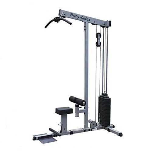 Body-Solid Lat-Zug mit 95kg oder 130kg Steckgewichten (130kg Steckgewichte)