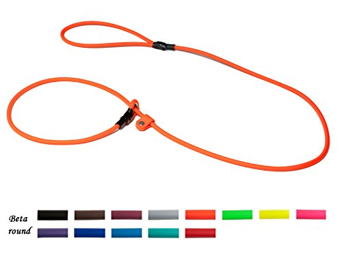 Mystique Biothane Moxonleine Retrieverleine 6mm (130cm, neon orange)