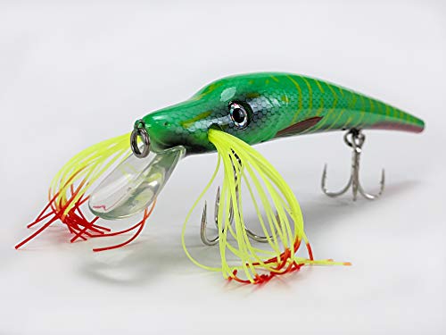 Futterneid - Raubfisch-Hechtköder - 21 cm - aufsteigend | Wurfweite 50-60 m | 5 mal mehr Hechtbisse durch Futterneid unter Hechten