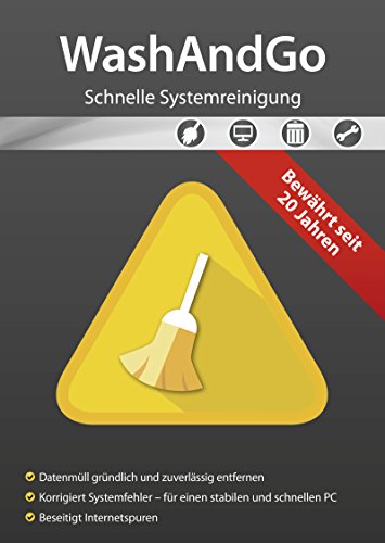 WashAndGo - System Tuning für Windows 10, 8.1, 8, Vista