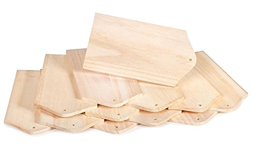 12 Frühstücksbrettchen Holzbrettchen Holz Schneidebrett VBS Großhandelspackung