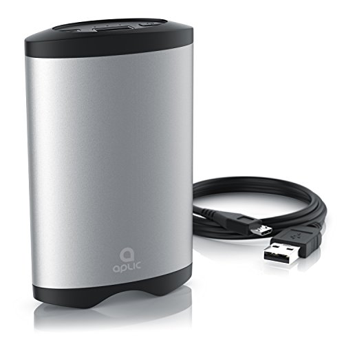 CSL - Handwärmer Taschenwärmer 5200mAh | externer Handyakku/Ladegerät/mobiler Zusatzakku | 2 Temperaturwärmestufen/neues Modell | LED-Ladestandsanzeige | für Handys, Smartphones UVM.