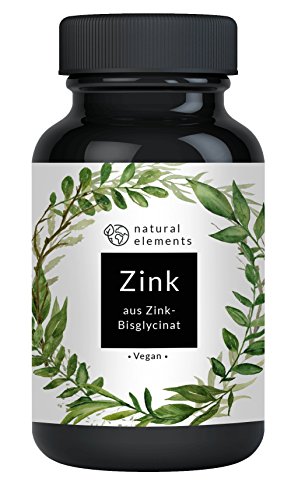 Zink - Einführungspreis - 365 vegane Tabletten - 25mg elementares Zink pro Tablette - Hoch bioverfügbar aus Zink-Bisglycinat (Zink Chelat) - Ohne unerwünschte Zusätze - Hochdosiert und hergestellt in Deutschland