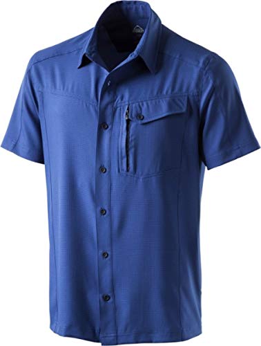 McKINLEY Herren Milson Hemd, Multicolor/Navy, XL