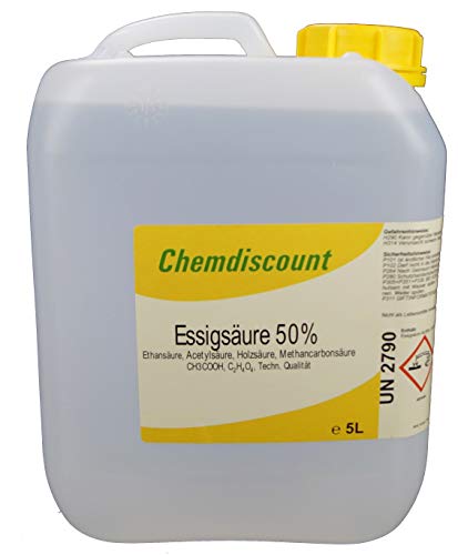 5Liter Essigsäure 50% versandkostenfrei