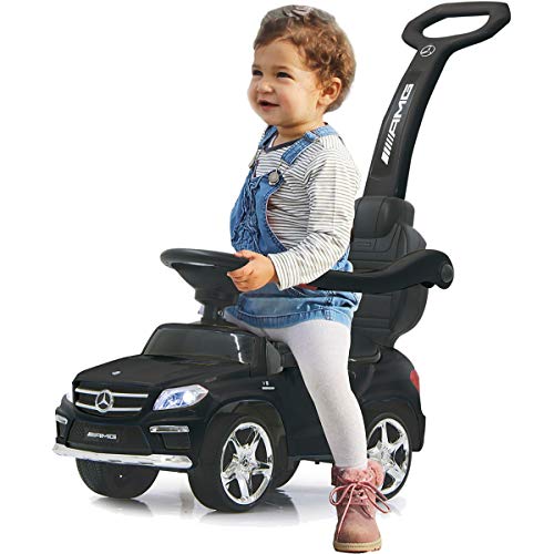 Stimo Mercedes Benz AMG Rutschauto (offiziell lizenziert) Kinder Fahrzeug Rutscher Auto (AMG GL63 SCHWARZ)