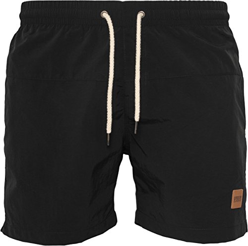Urban Classics Herren Badehose Badeshorts Block Swim Shorts