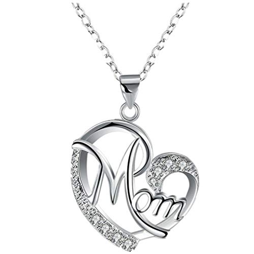 Dorical Damen 925 Sterling Silber 3A Zirkonia Halskette Frauen Halskette Schmuck dchen Geschenk Promo (One Size, U)