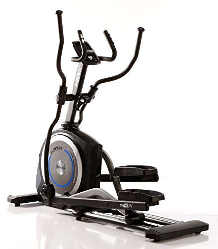 MAXXUS CROSSTRAINER CX 6.1 - Ellipsentrainer, kostenlosem Versand. flacher, elliptischer Bewegungsablauf mit großer Schrittlänge für einen gesunden Lauf. Trainingsprogramme, HRC-Programme, Smartphone-Tablet-Halterung, elektr. gesteuerte Magnetbremse, robuste Konstruktion