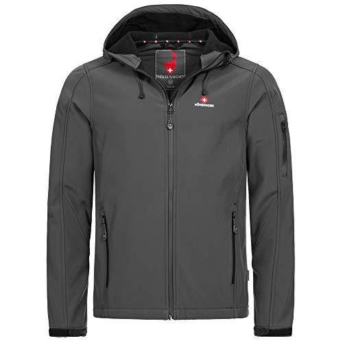 Höhenhorn 20D2 Altus Herren Softshell Jacke Outdoor Grau Gr. XL