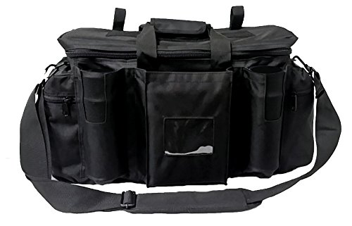 Armeeverkauf Polizei Einsatztasche Tasche mit Schulterriemen und Fächern schwarz Security bag Sicherheitsdienst …