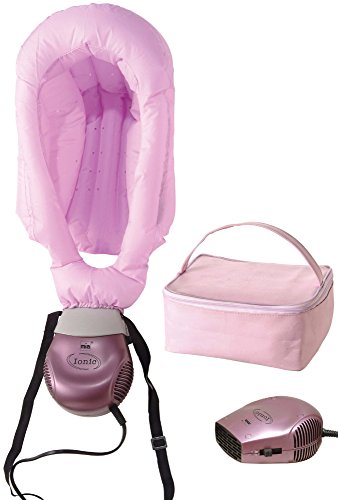 MIA ProTec 2in1 Volumenhaube / Haartrockenhaube mit IONen Technologie, Haartrockner Trockenhaube mit Leistungsstarken 1000W, Leichtgewichtige 650 gr., Rose
