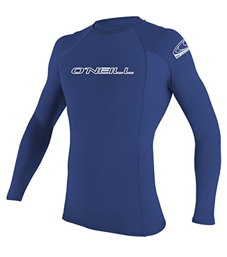 O´Neill Herren Rash Guard BASIC SKINS L/S CREW 018 PACIFIC 3XL