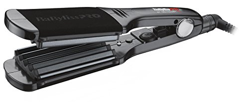 Babyliss Pro Kreppeisen Titanium mit 60 mm breiten Heizplatten BAB2512EPCE