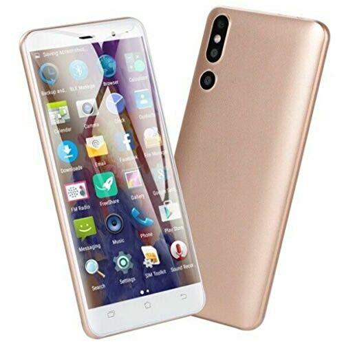 Nourich Dual SIM 5,0 Zoll Billig 3G GPS Android 6.0 Unlocked WiFi Mobile Smartphone Quad Core [Schwarz, Blau, Gold]