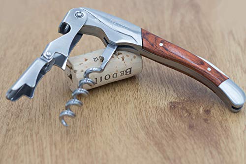Miankai Gourmet - Kellnermesser Rosenholz - Korkenzieher, Premium Sommelier-Messer